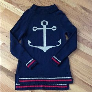 Tommy Hilfiger Nautical Anchor Sweater Size XS